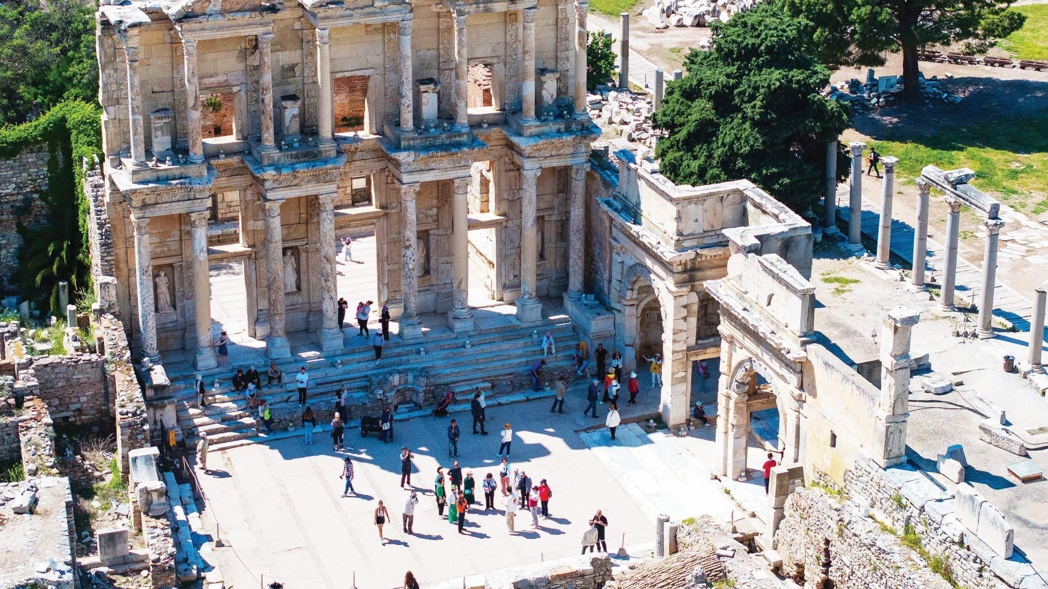 Stone hospital gives care to 2,000-year-old columns