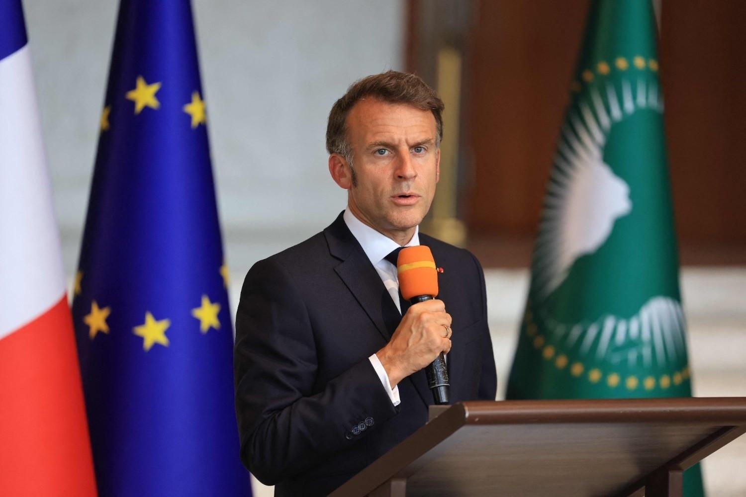 Macron: France outpaced in Africa by China, Türkiye, US