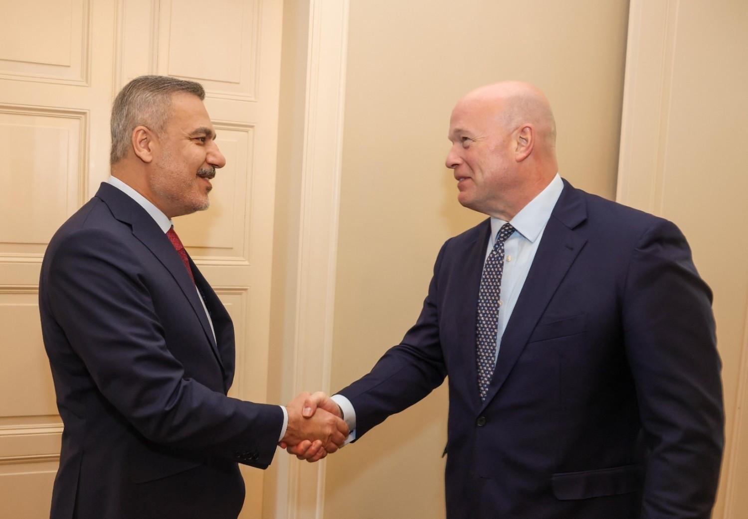 Fidan meets US envoy to NATO in Istanbul