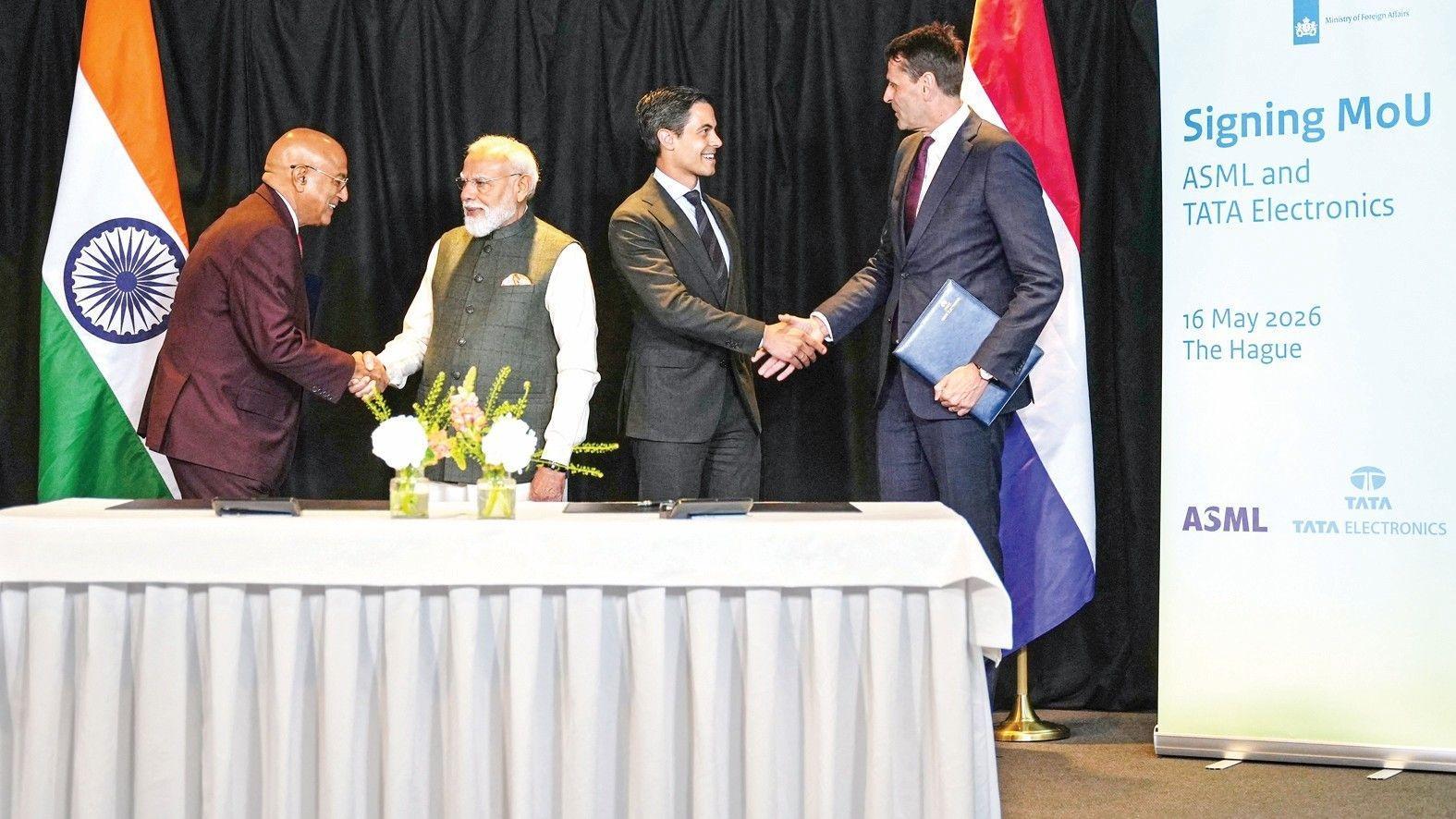 ASML signs semi-conductor deal with Tata Electronics