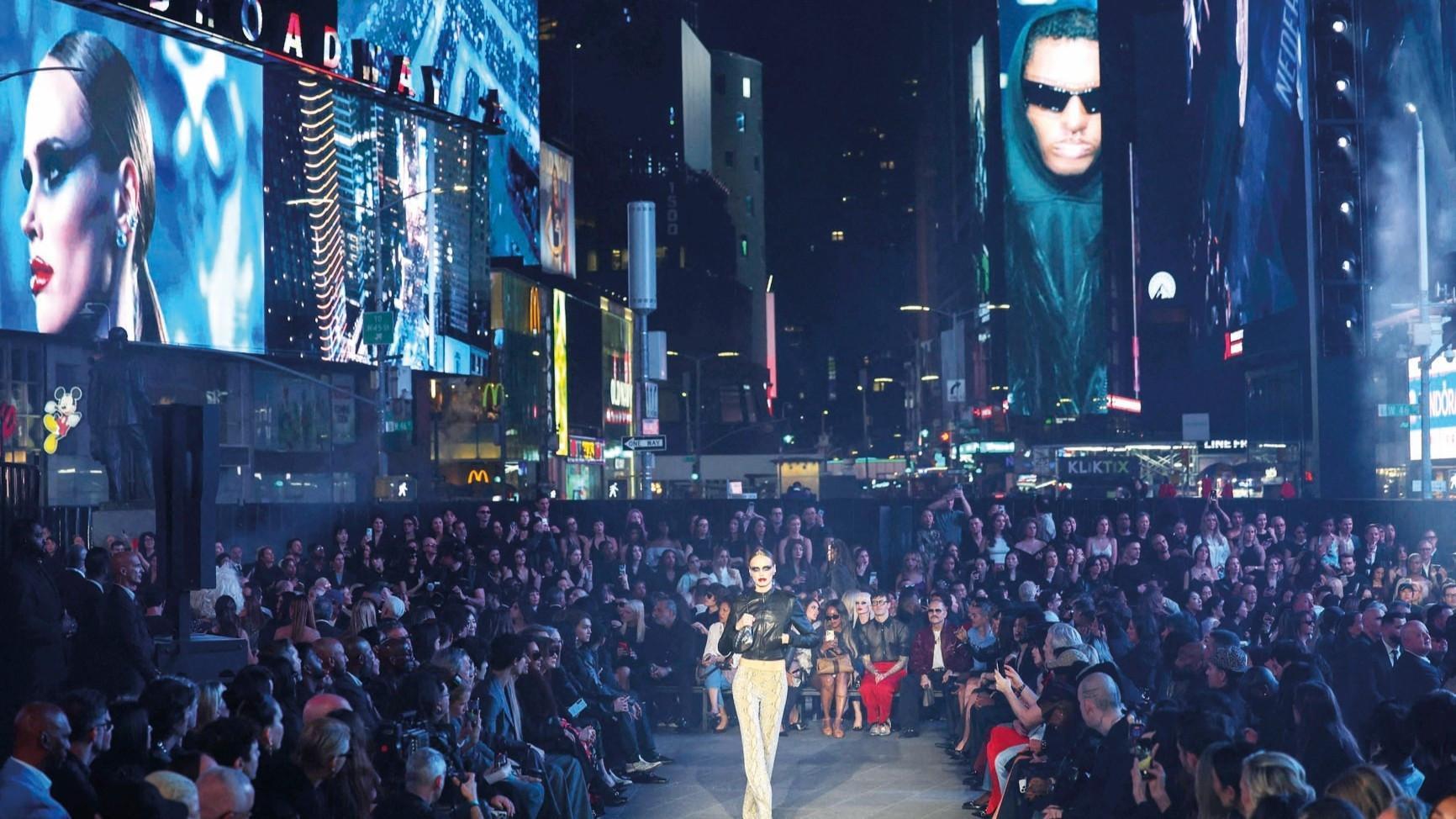 Gucci takes over New York’s Times Square