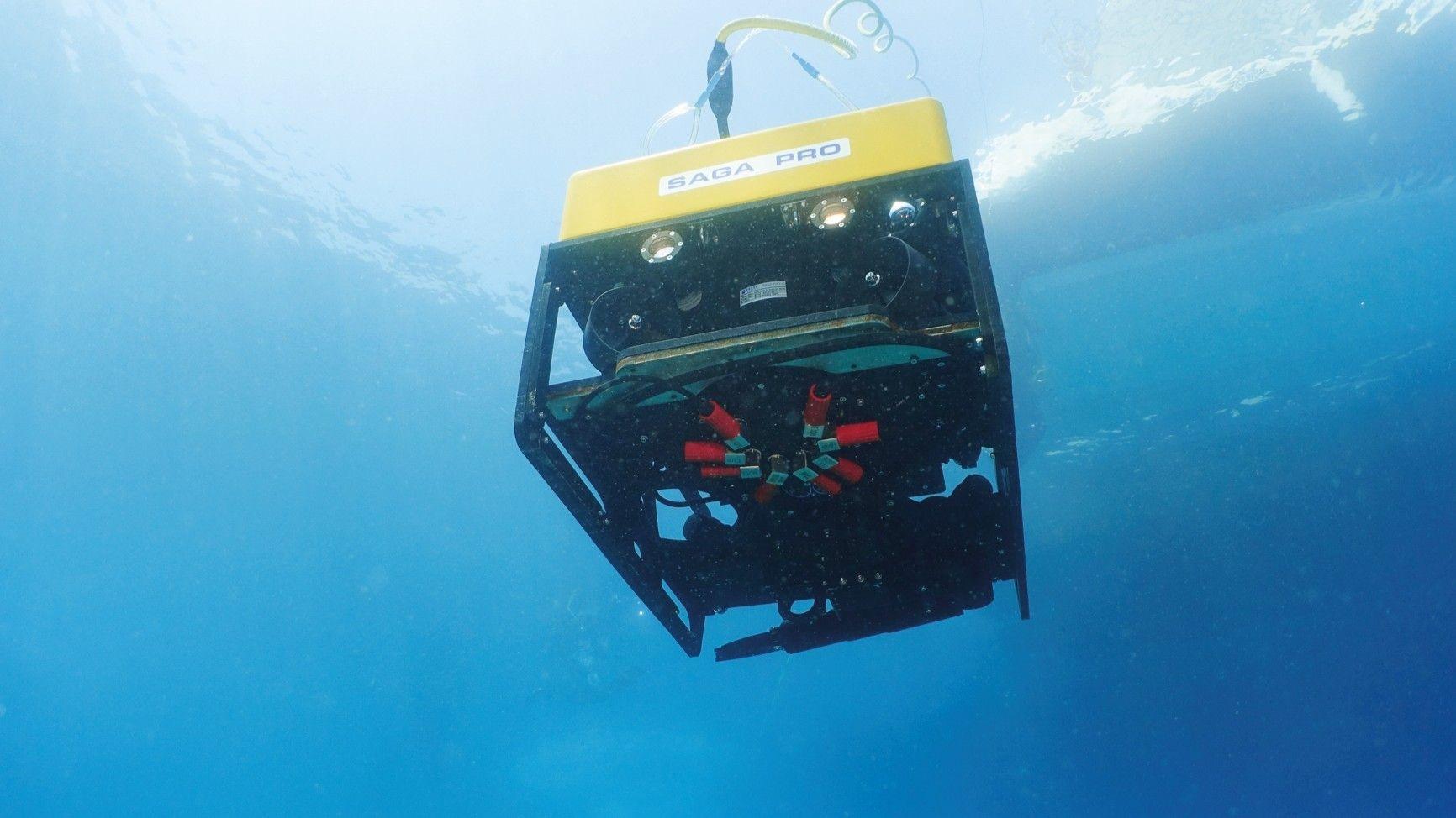 Domestic robot tested for underwater archaeology