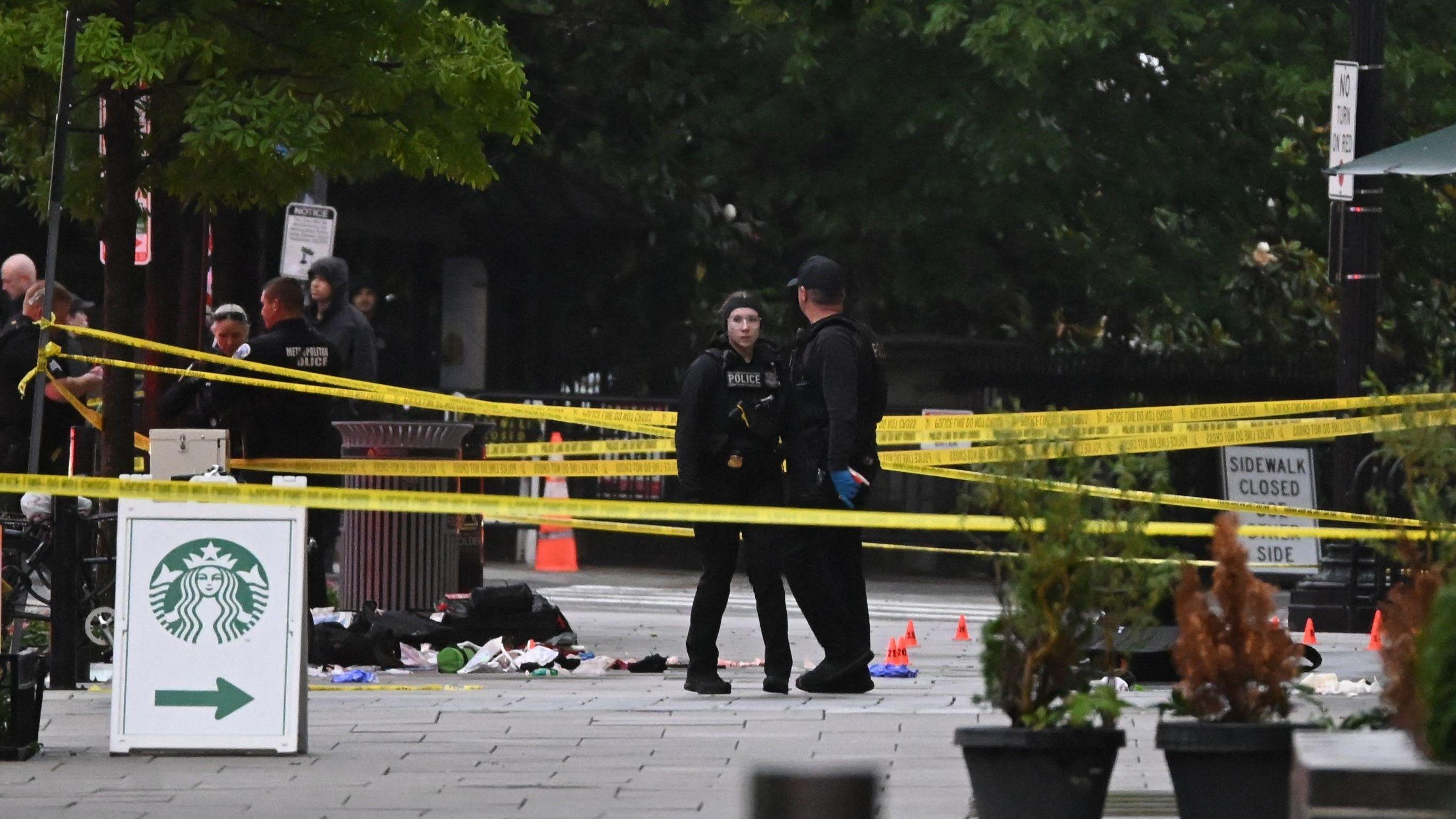 Gunman killed by US Secret Service after opening fire near White House