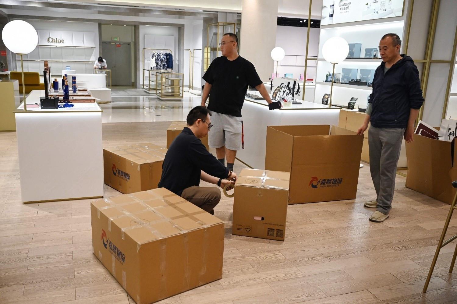 French luxury store shuts doors in Beijing after 13 years
