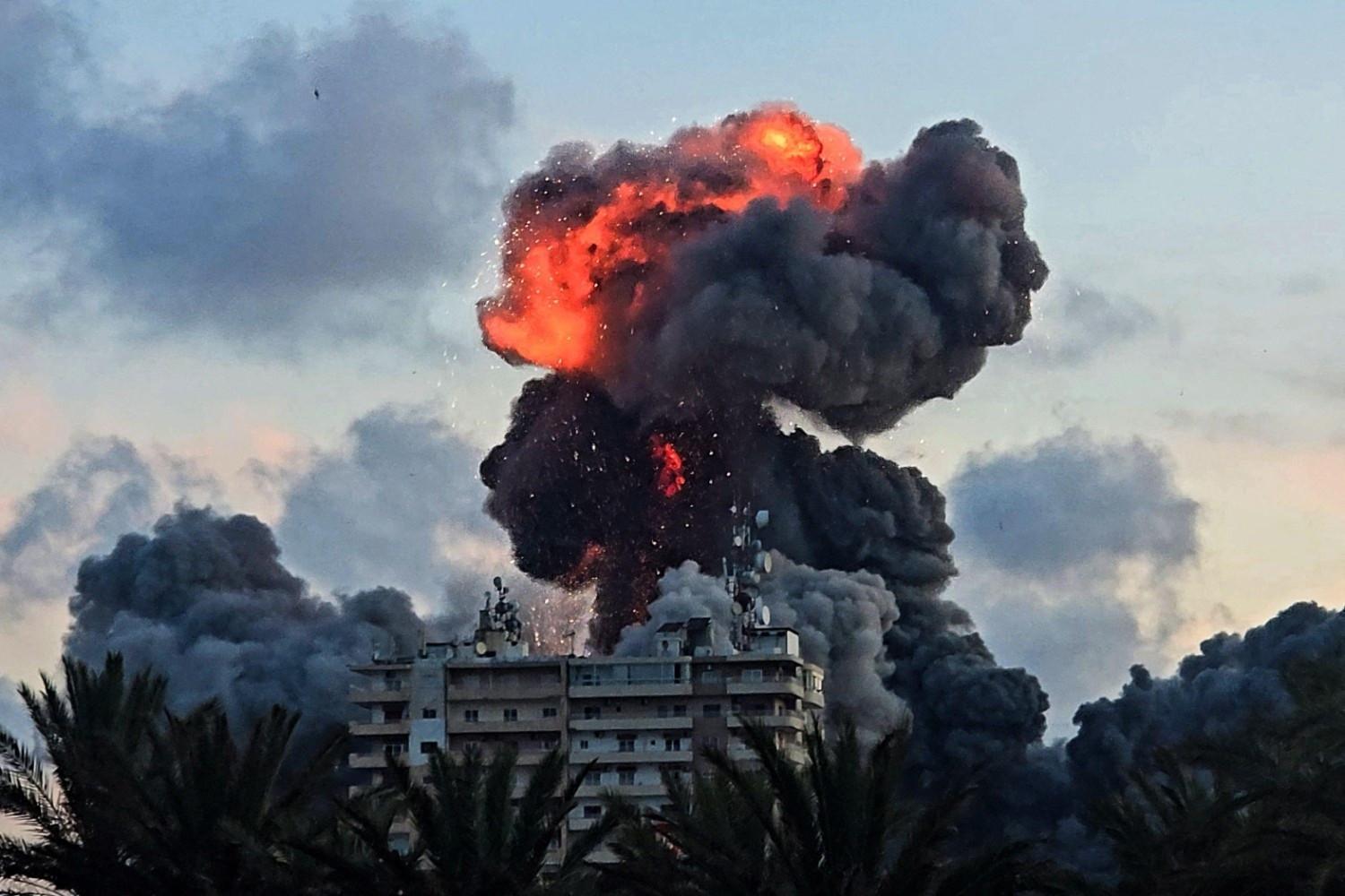 Israel strikes Tyre after declaring 'combat zones' in south Lebanon