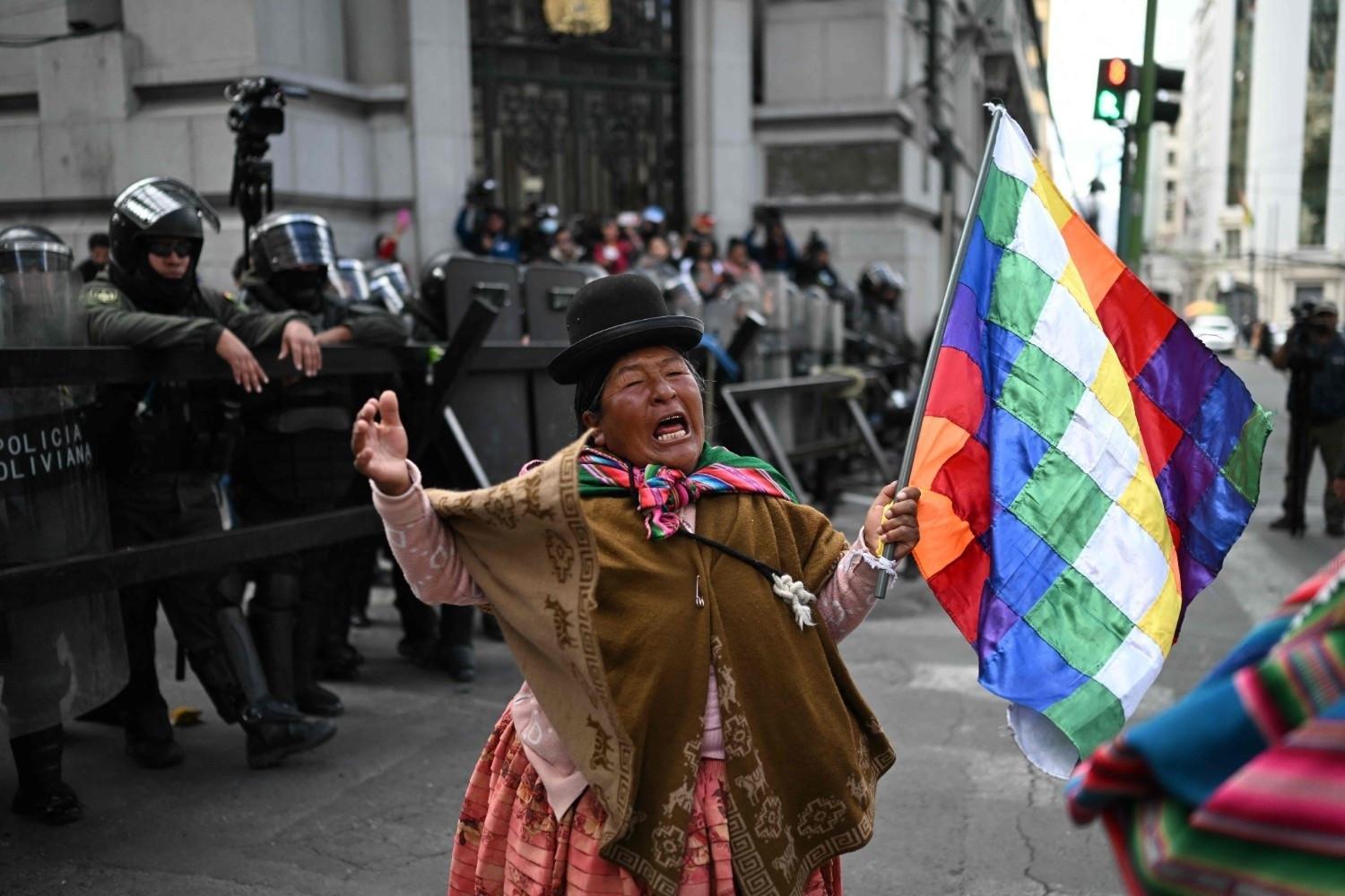 Bolivia at 'breaking point,' president warns protesters