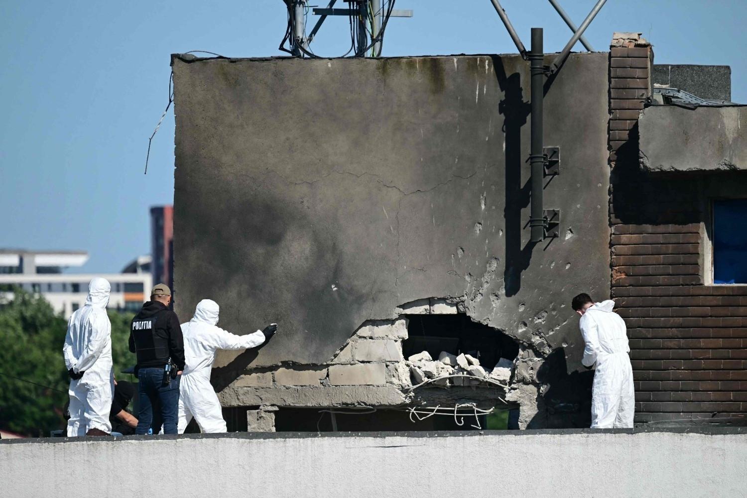 NATO, EU outrage as drone hits Romania apartment block