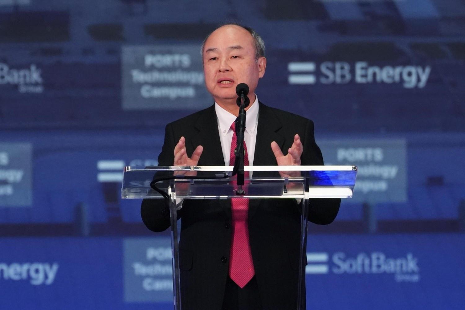 SoftBank to spend $87.5 bln on AI centers in France: Son