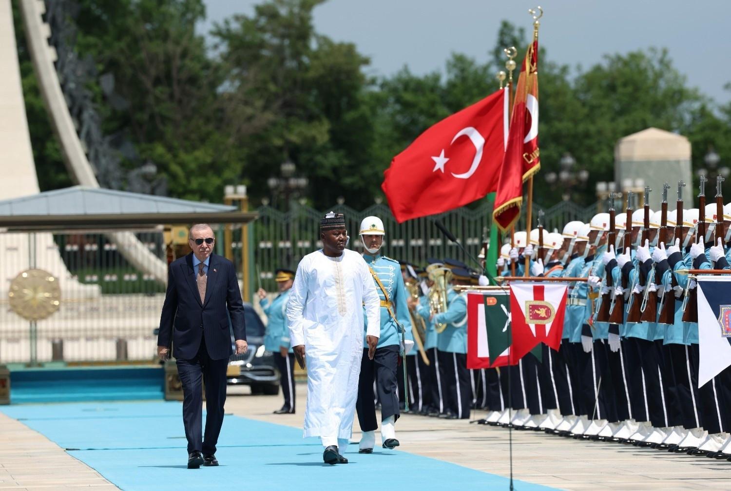 Erdoğan hosts Niger’s president in Ankara