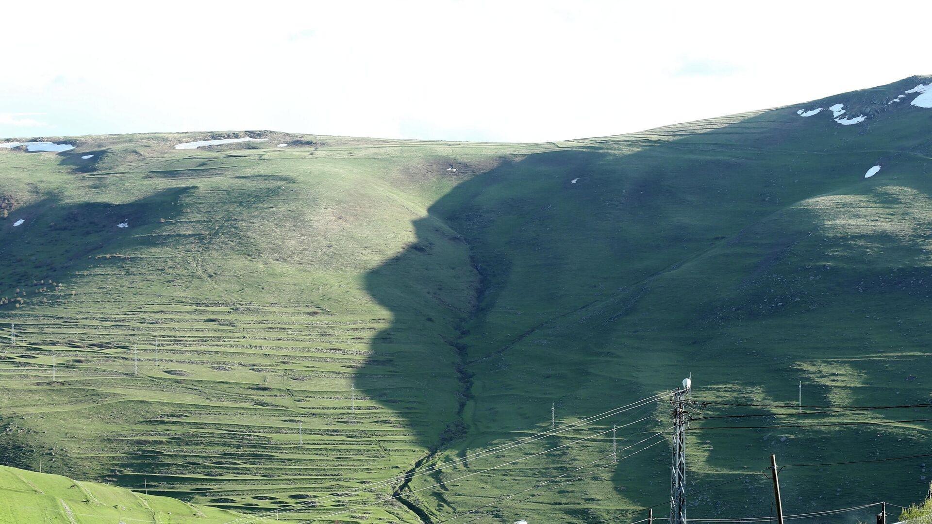 Natural Atatürk silhouette reappears in Ardahan