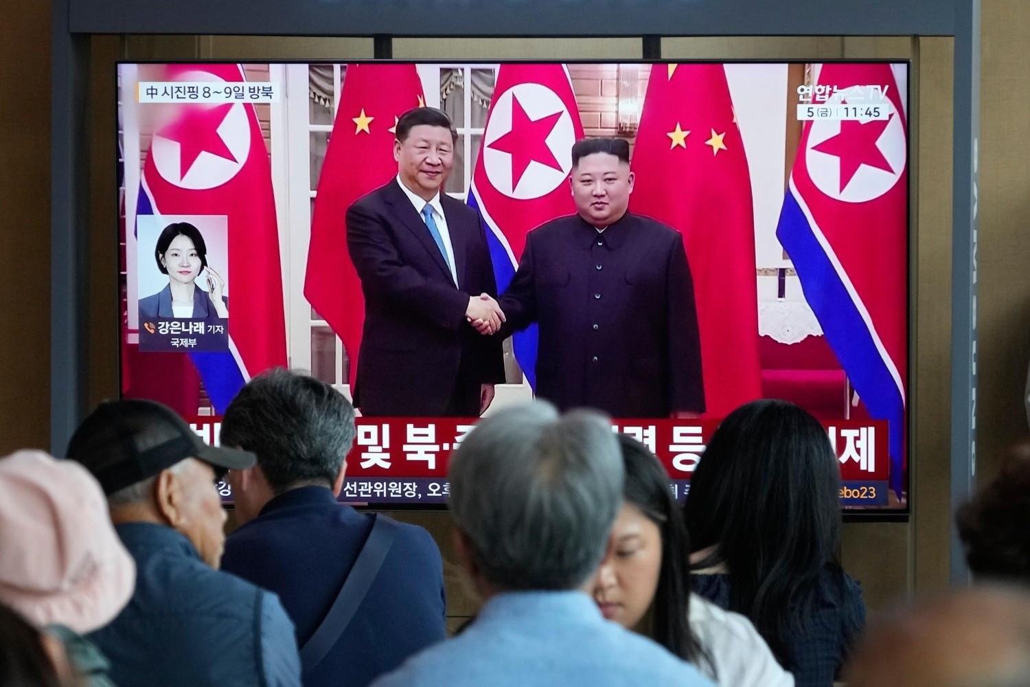 China's Xi lands in North Korea for rare visit