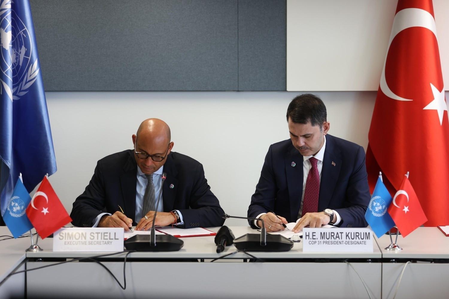 Türkiye signs host agreement for COP31 conference