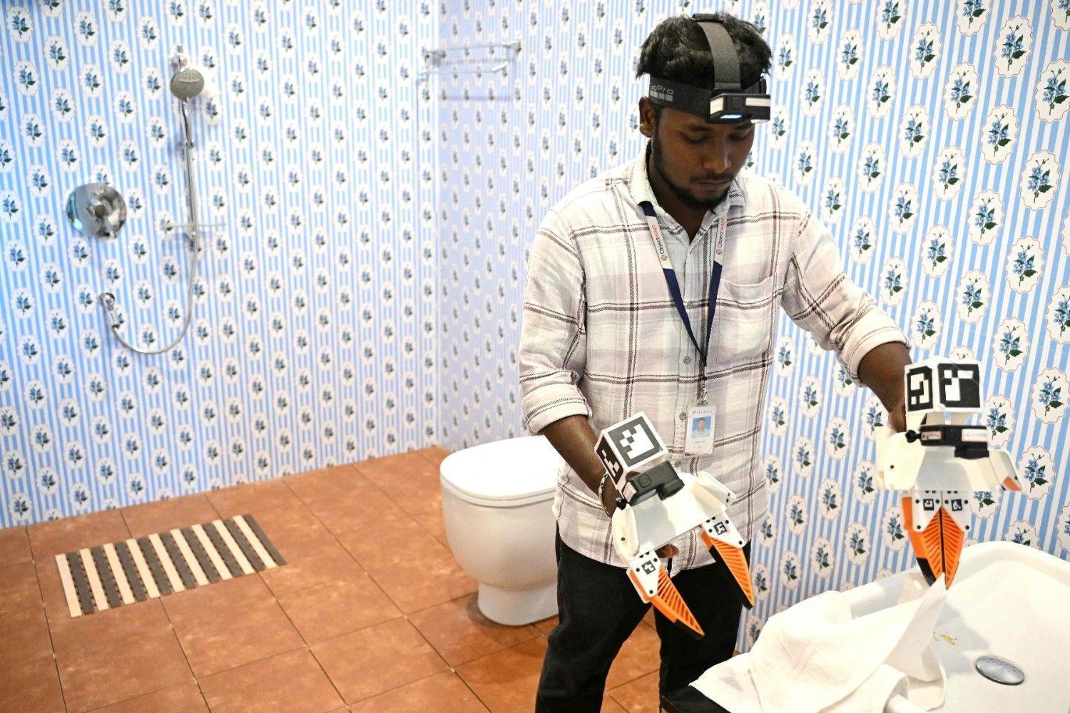 The Indian workers training AI robots to take their jobs