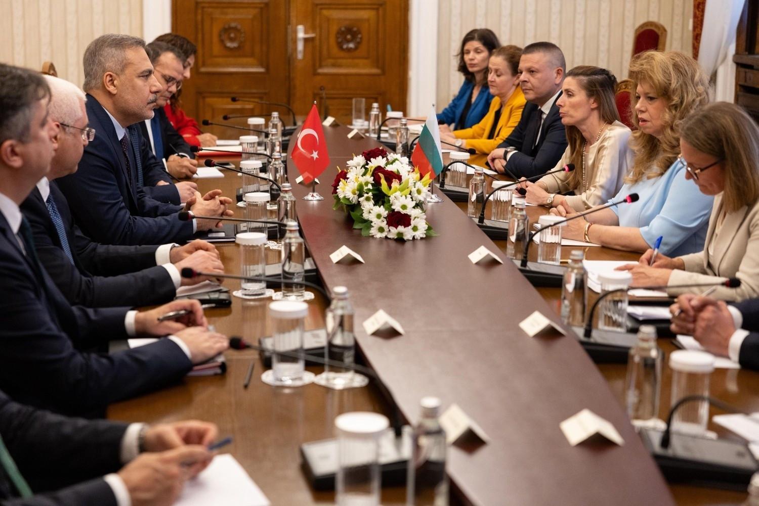 Fidan says Sofia talks reaffirm strong neighborly ties