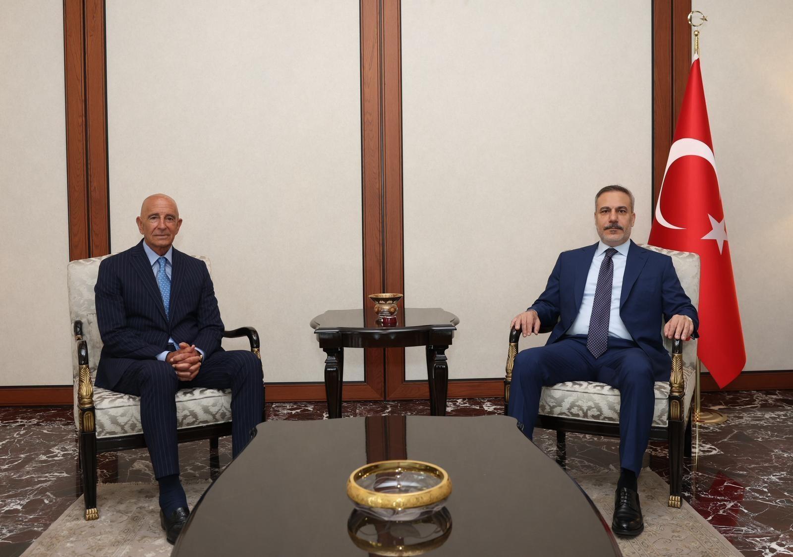 Fidan meets US envoy ahead of NATO summit