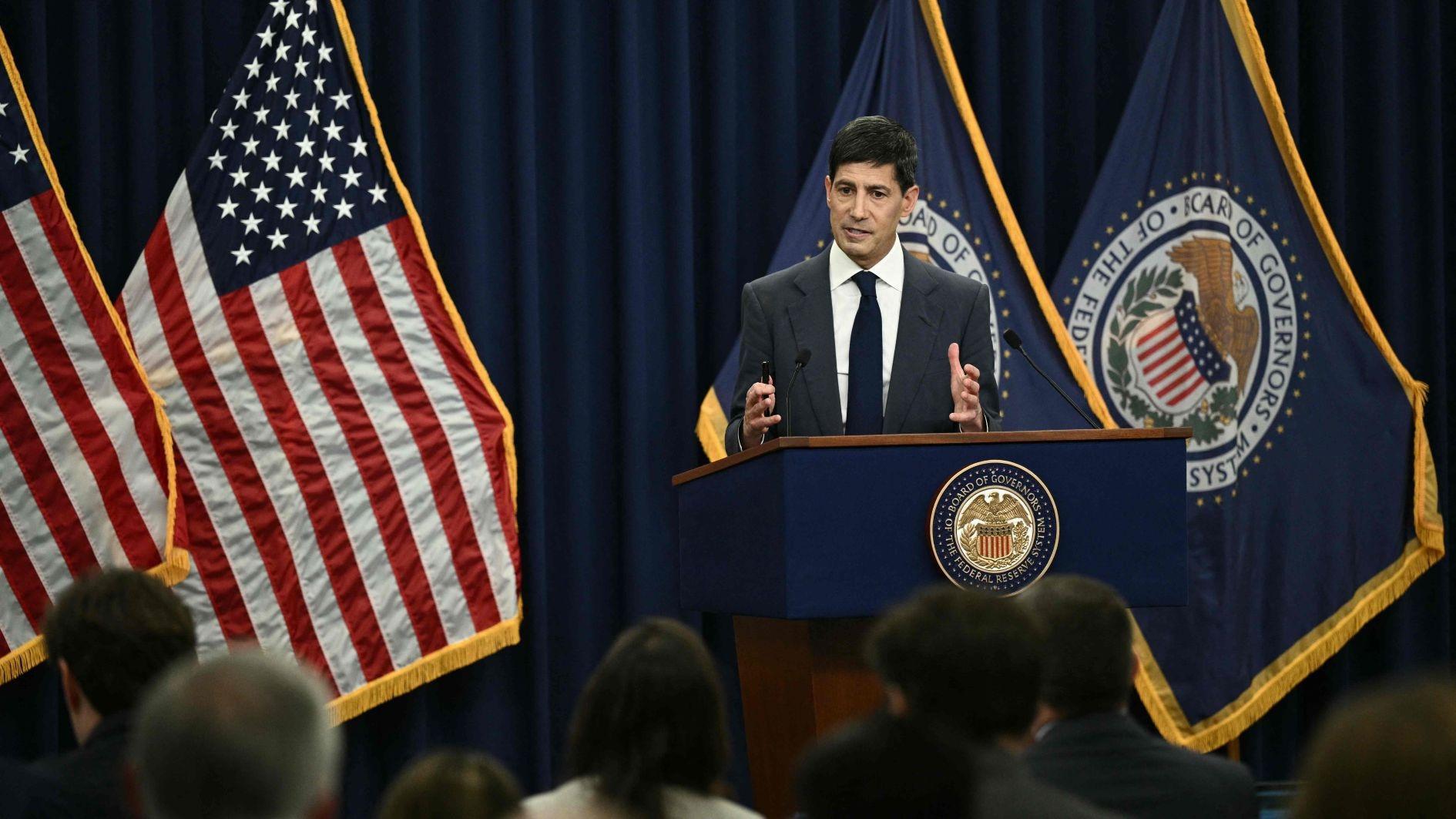 US Federal Reserve holds rates steady, raises inflation expectations
