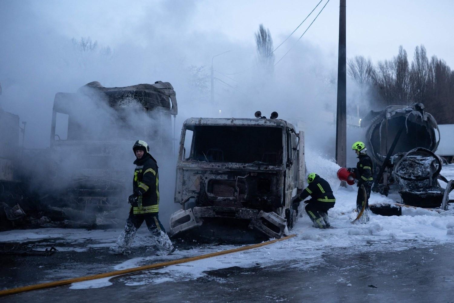 Russian strike kills one, wounds nine in Kharkiv
