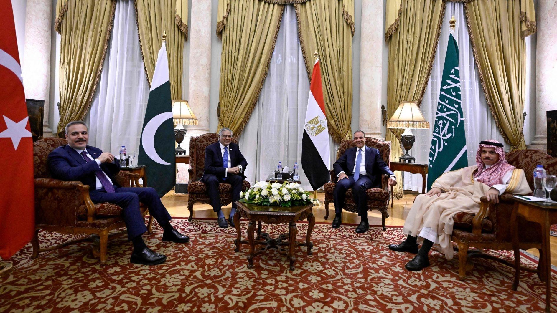 Fidan joins regional talks in Cairo with counterparts