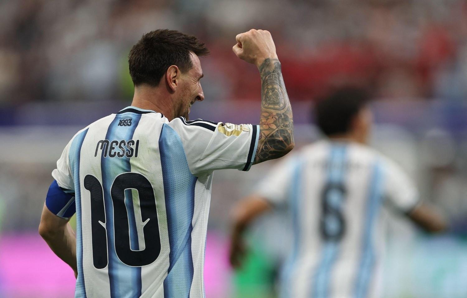 Messi sets World Cup scoring record