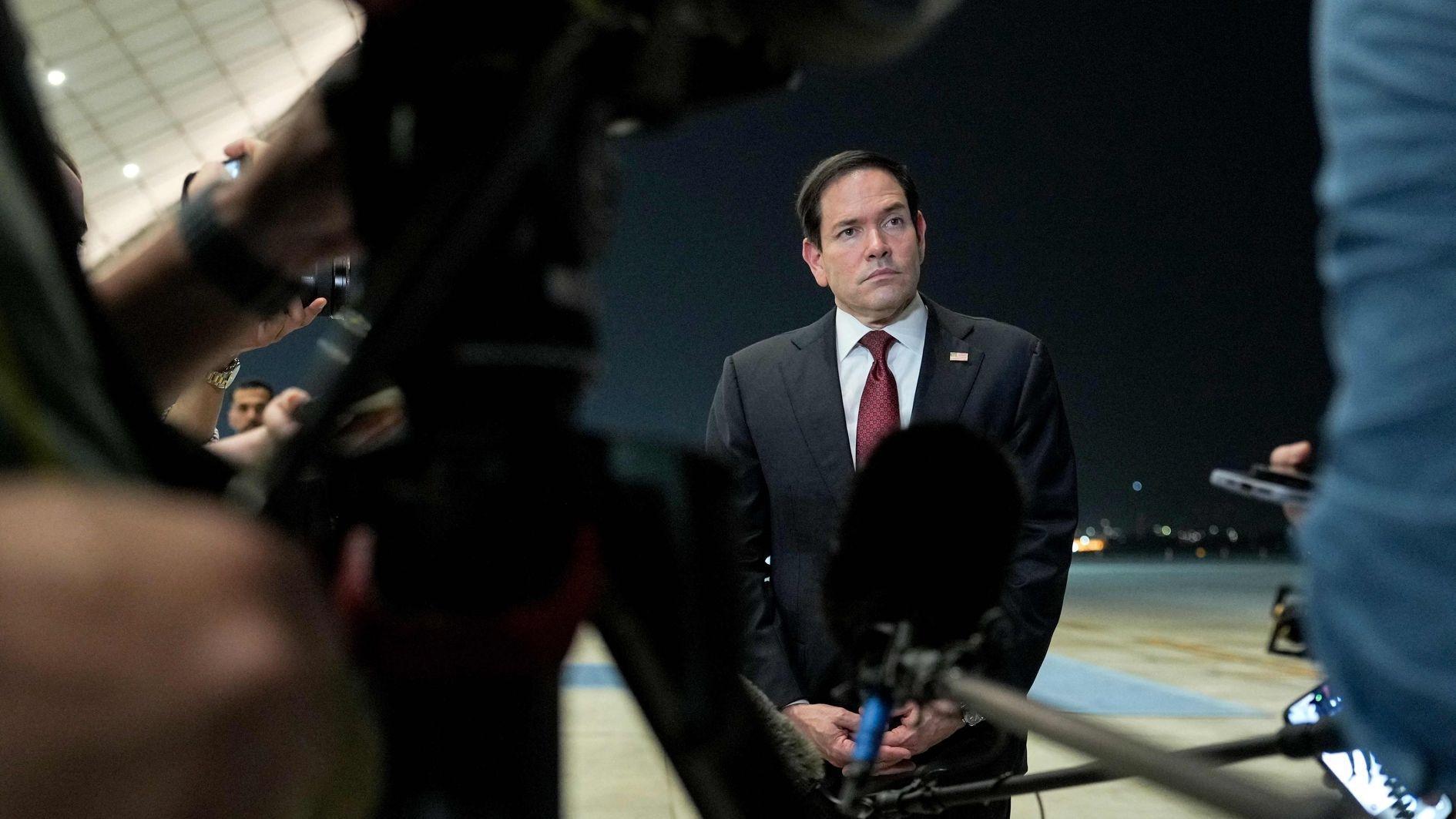 Rubio says US will not accept Iranian tolls on Hormuz
