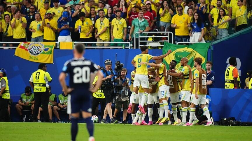 Brazil advances, history for S Africa, Canada, Bosnia
