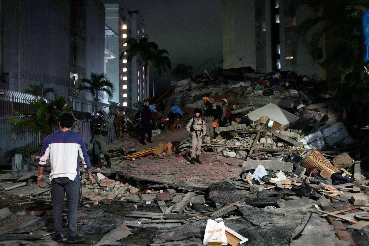 Venezuelans search for survivors after quakes kill at least 235