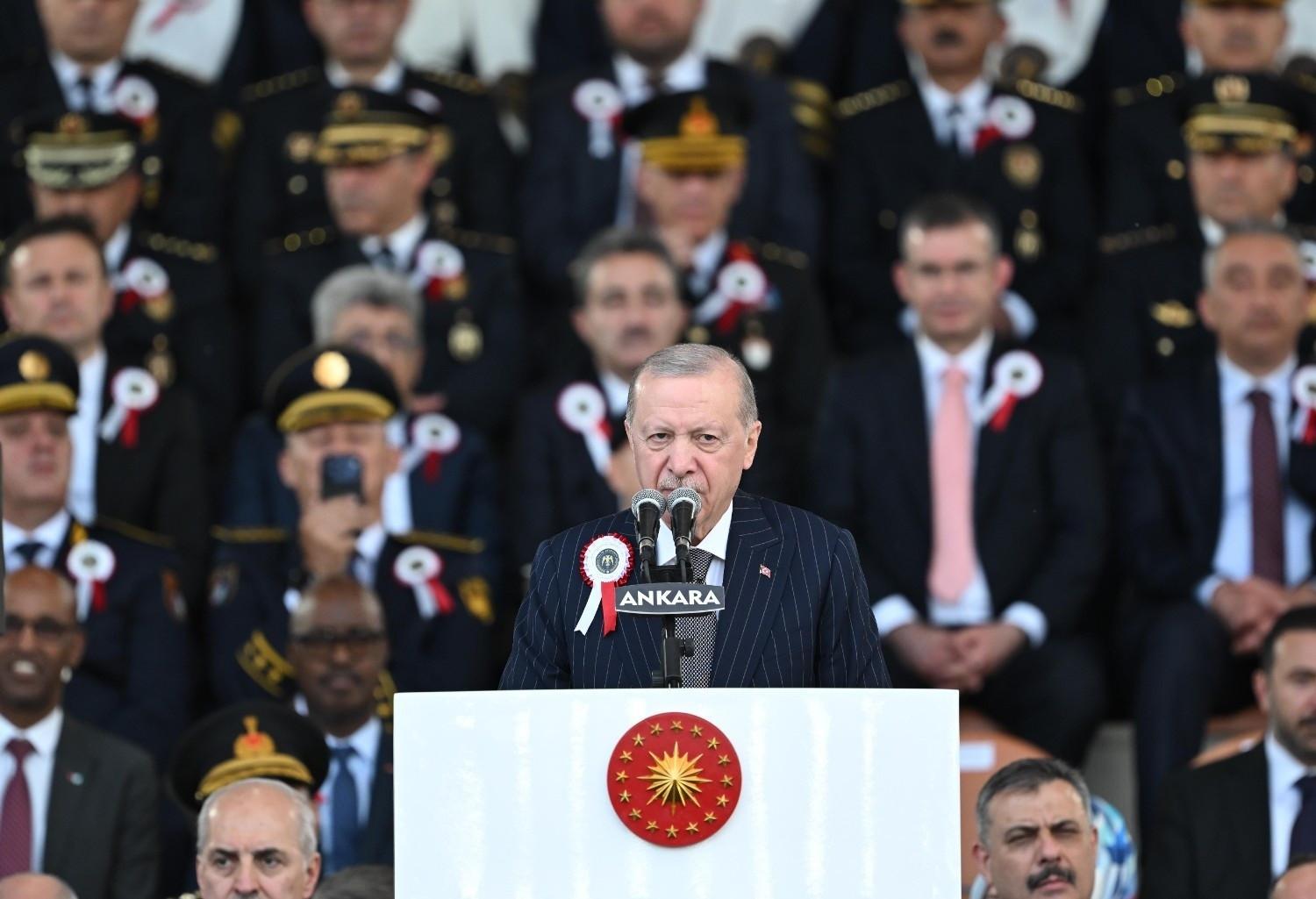 Erdoğan vows stronger backing for police, security forces
