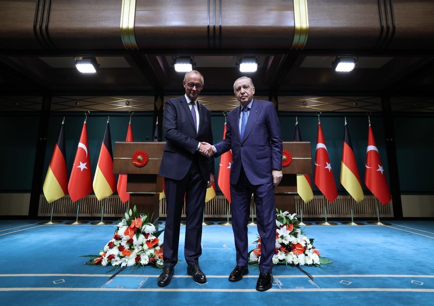 Erdoğan, Merz discuss NATO summit, Ukraine war