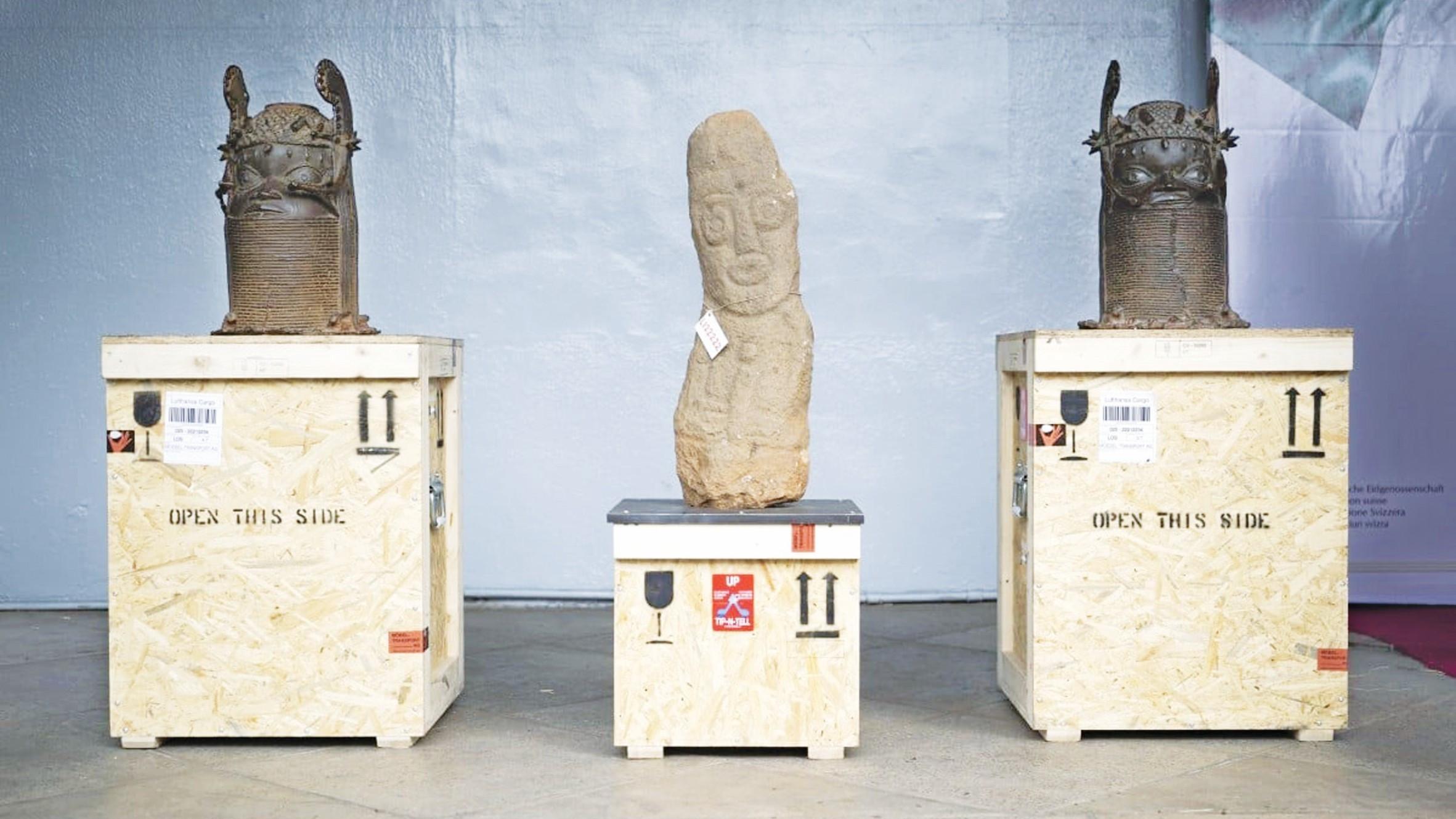 Switzerland returns famed Benin Bronzes to Nigeria
