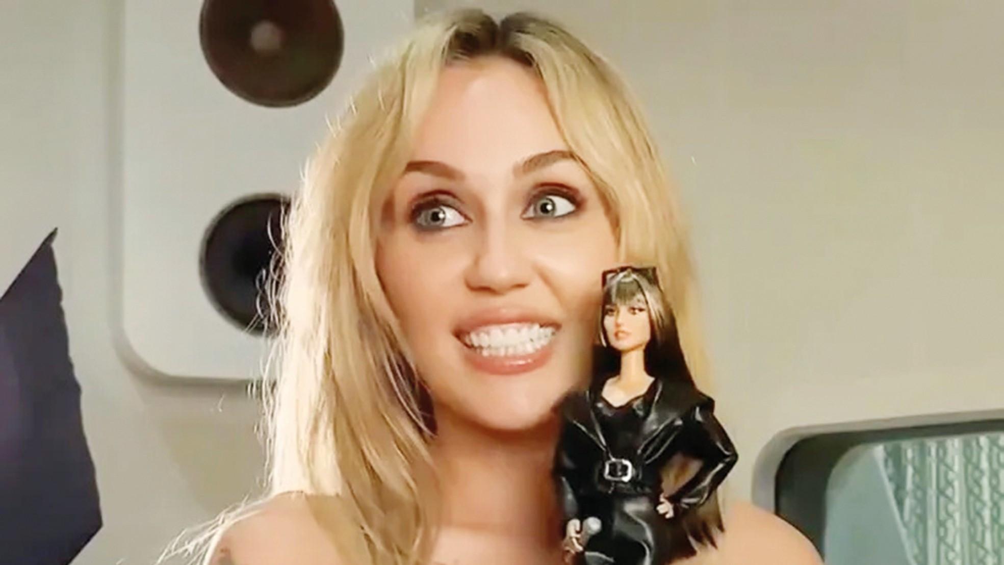Miley Cyrus gets her own Barbie doll