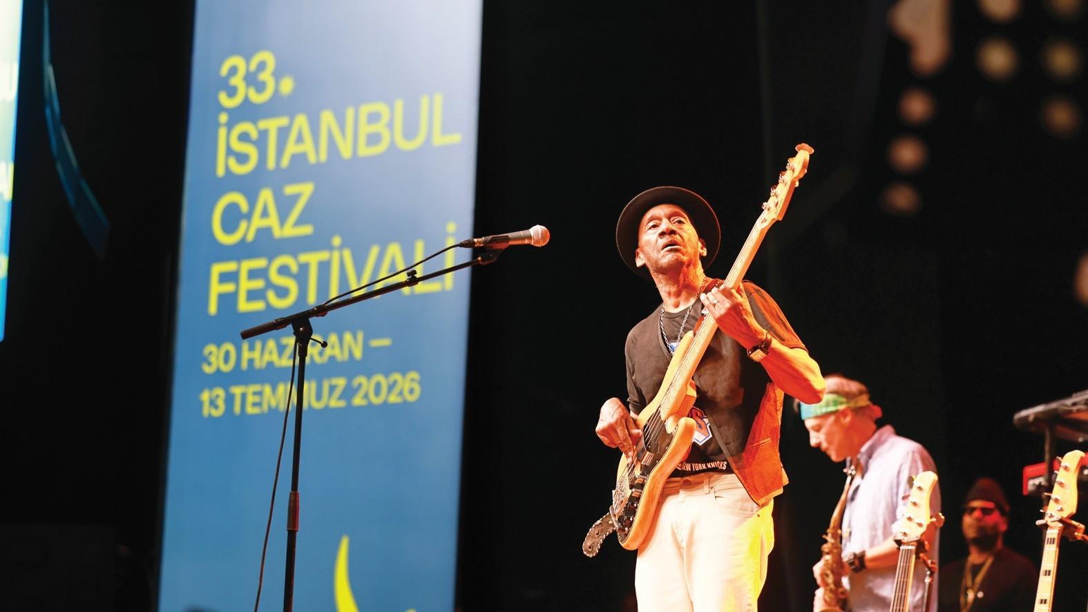 Marcus Miller opens 33rd Istanbul Jazz Festival