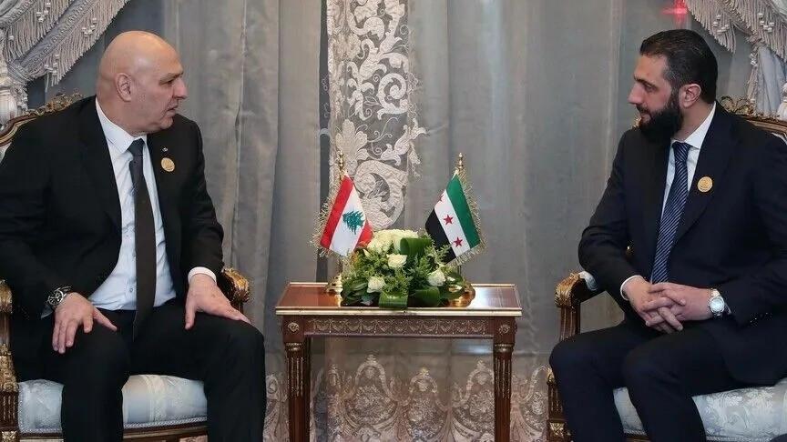 Lebanese president says Syrian counterpart pledges 'new chapter' in ties