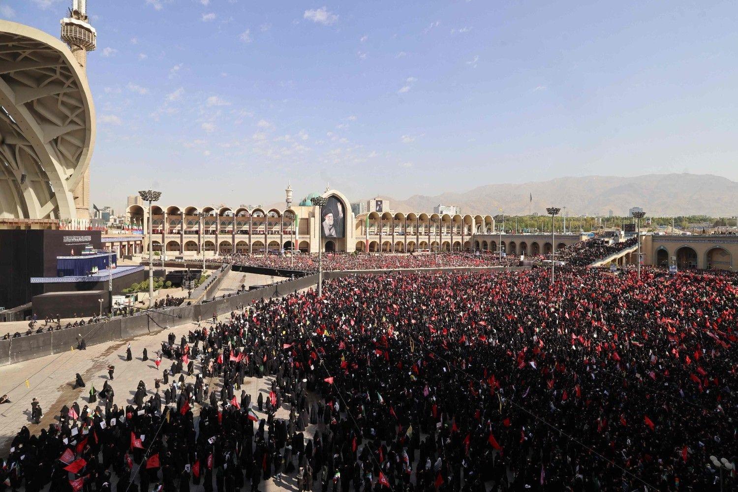 Huge crowds gather as Khamenei funeral ceremonies begin in Iran