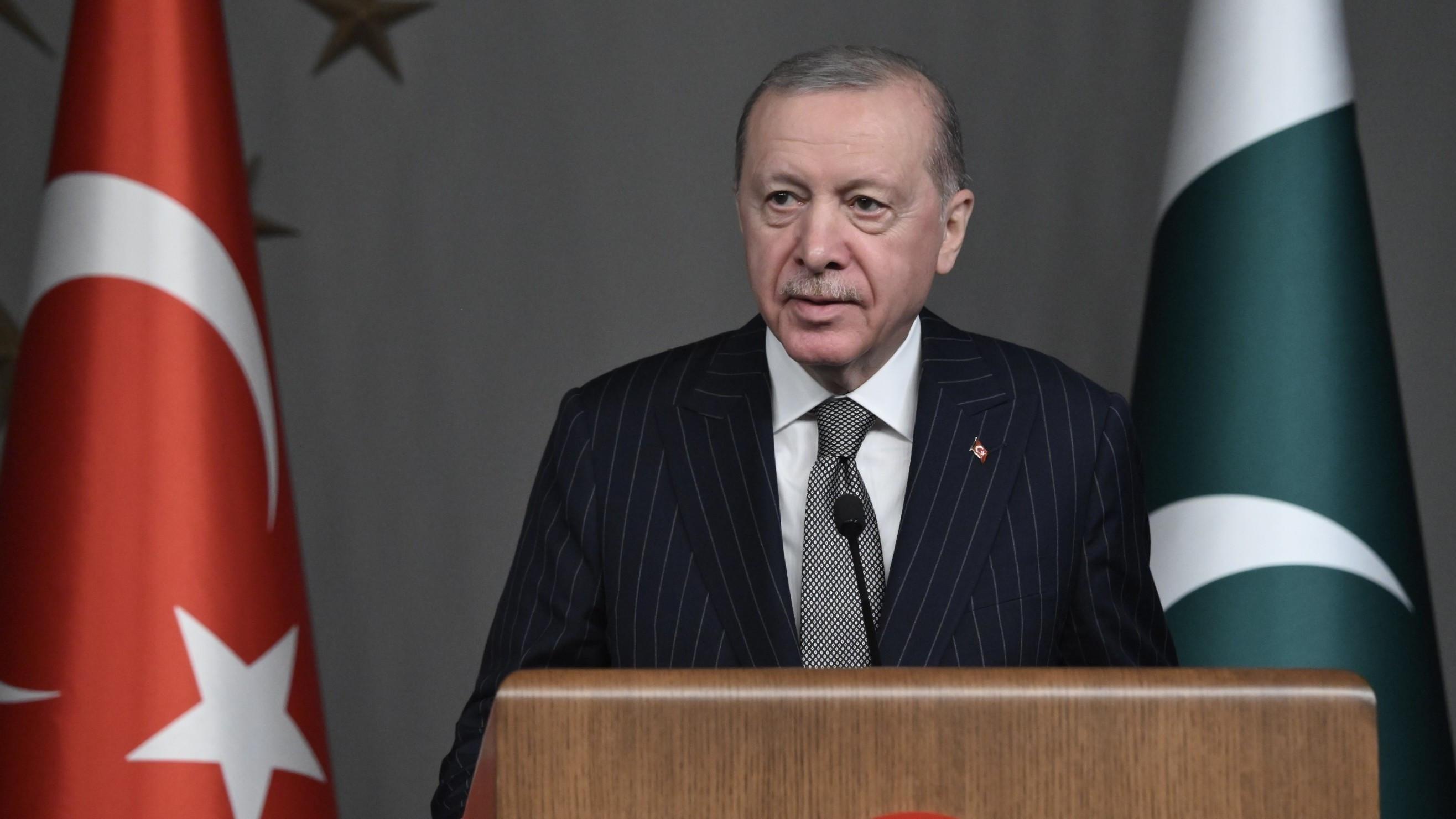 Erdoğan labels Israel ‘war-addict,’ urges restraint in region