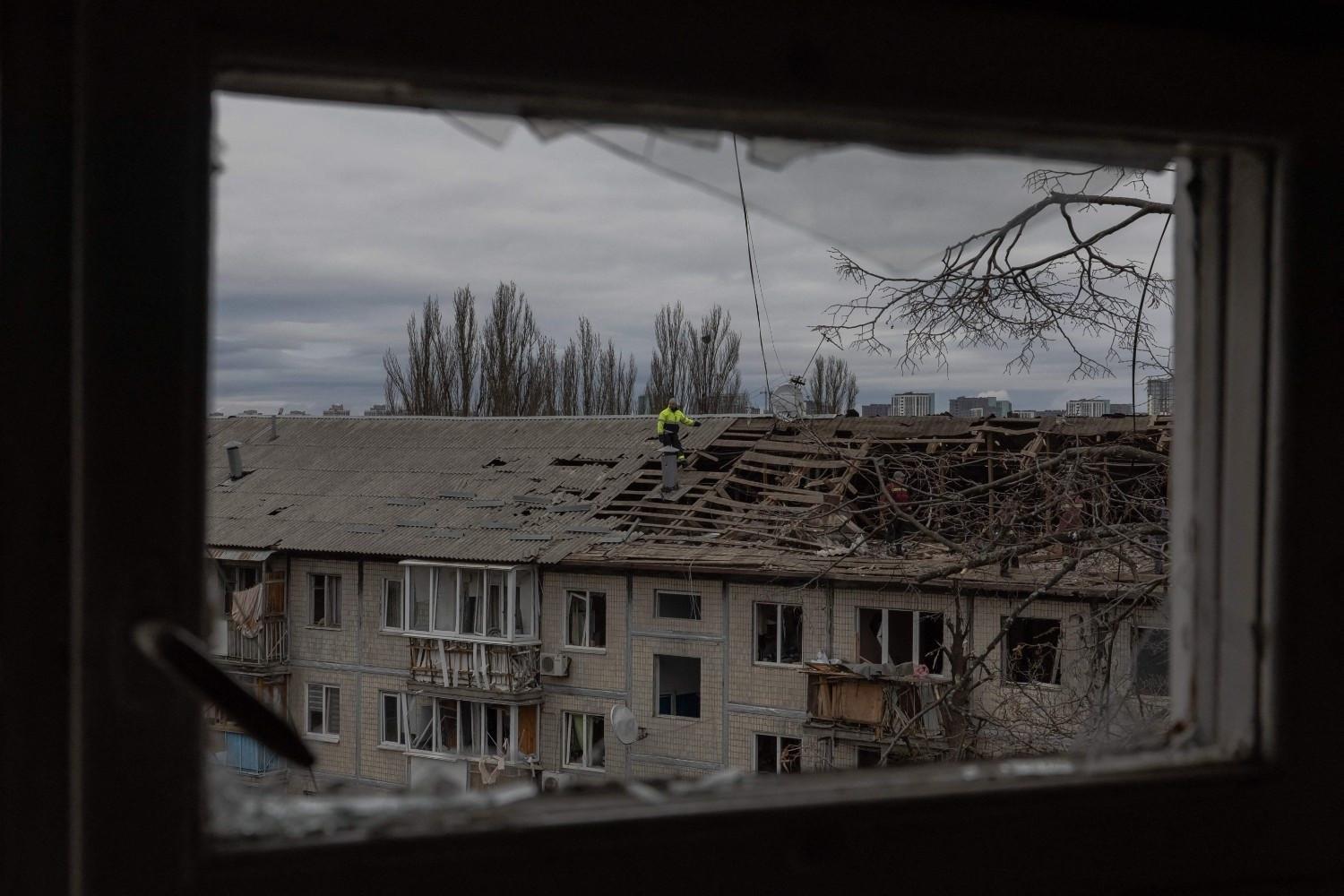 Russia launches deadly barrage on Kiev region on eve of NATO summi