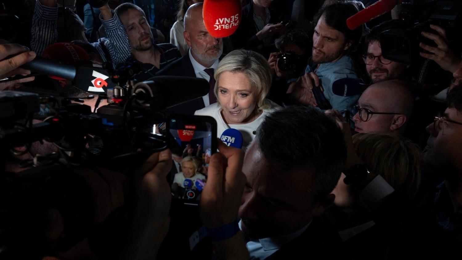 Court is set to rule in Le Pen’s embezzlement case