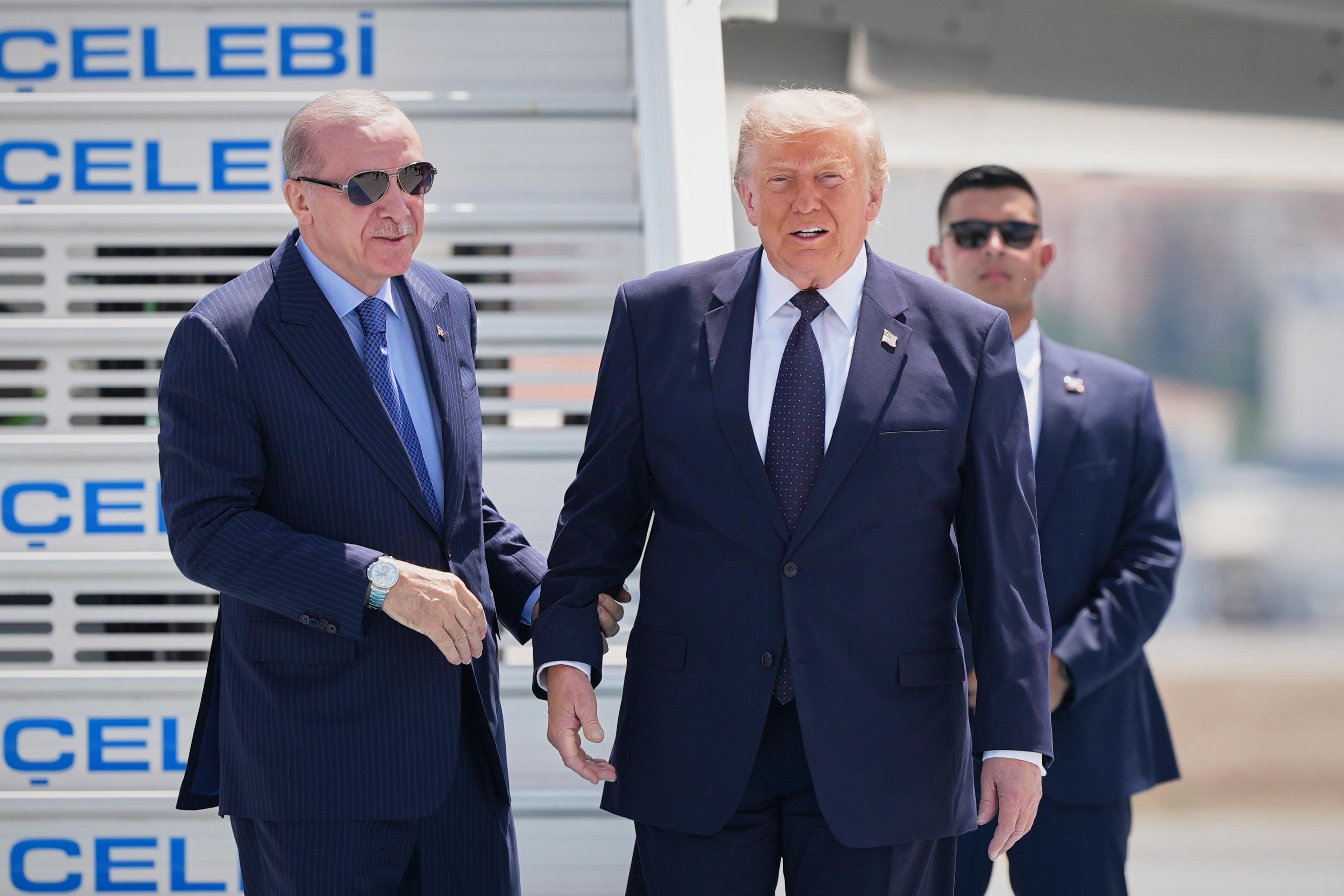 Trump arrives in Ankara for NATO summit