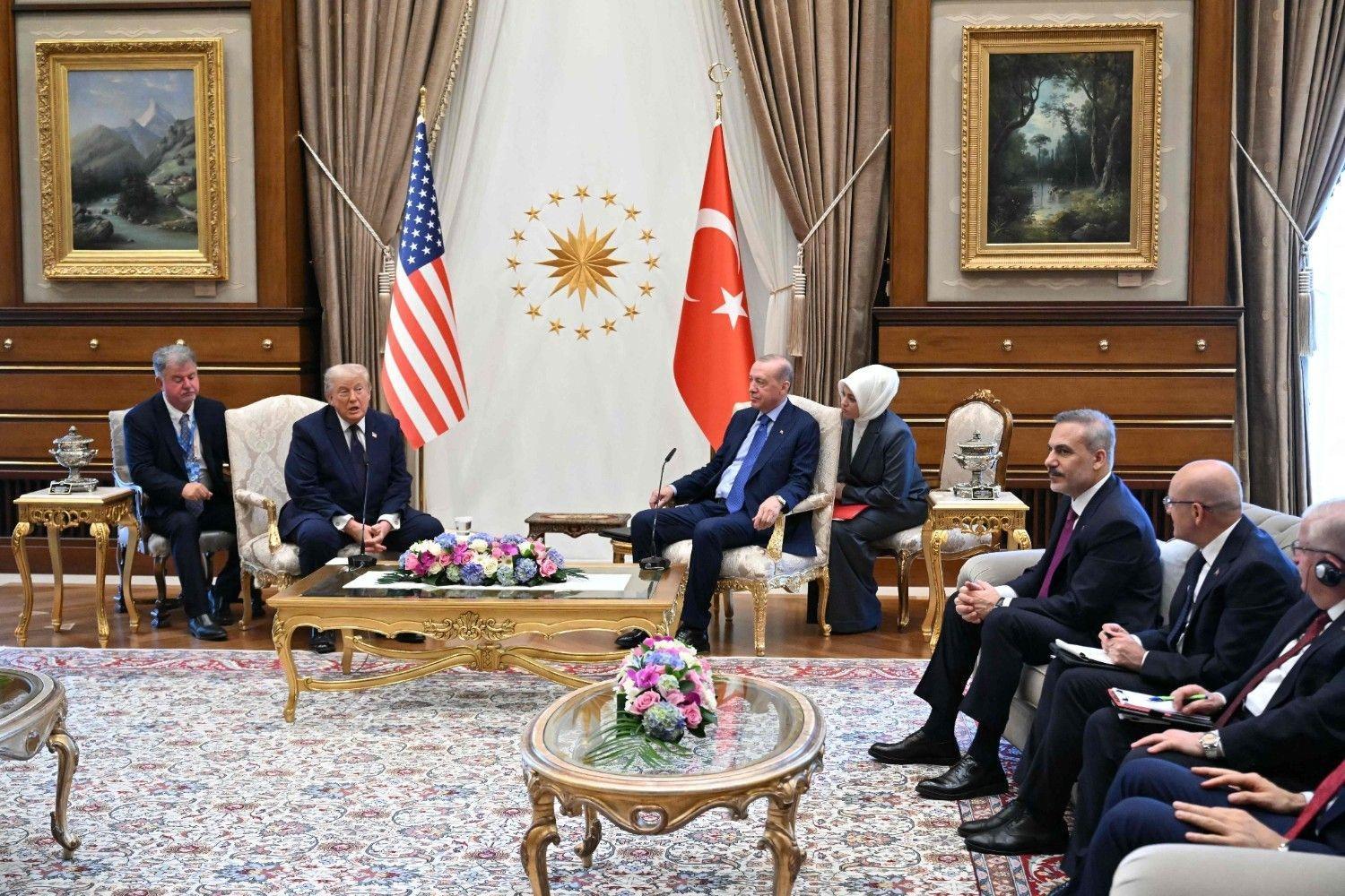 Trump says F-35 decision under review in Erdoğan talks