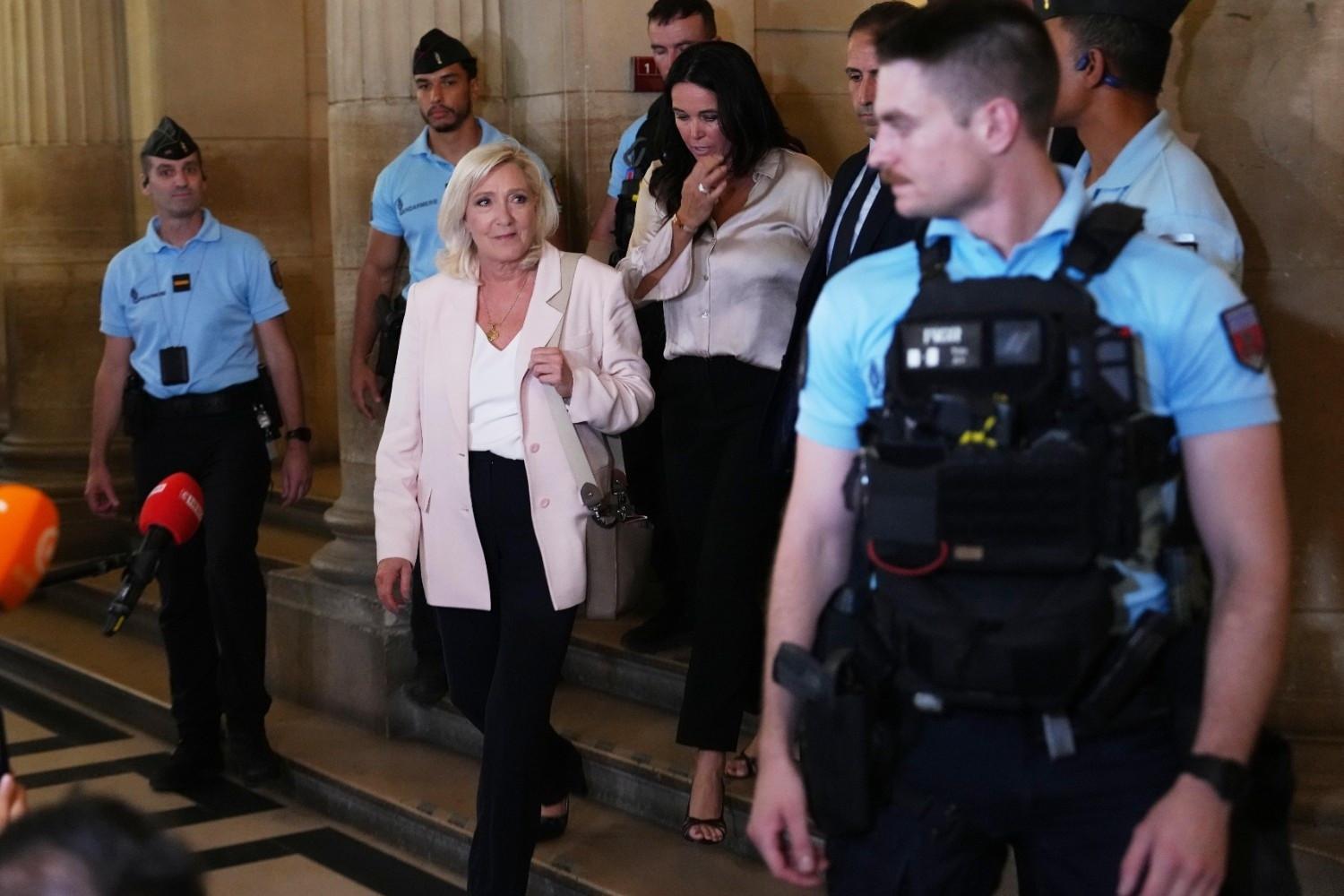 France's Le Pen put under house arrest, presidential run in doubt