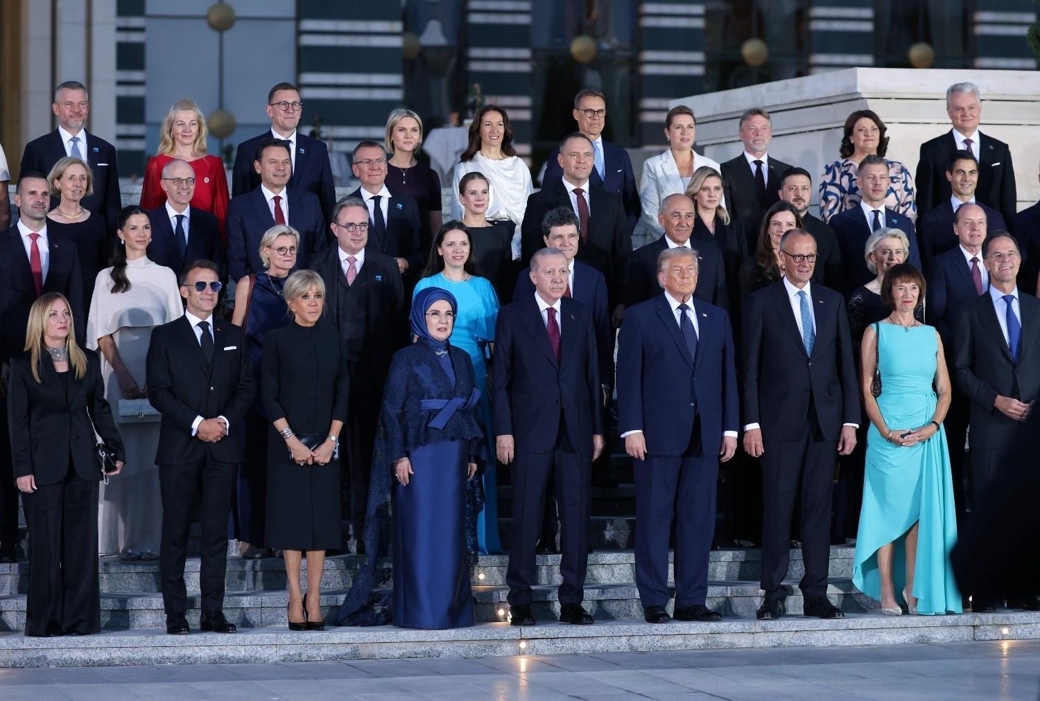 Erdoğan holds NATO summit talks with leaders