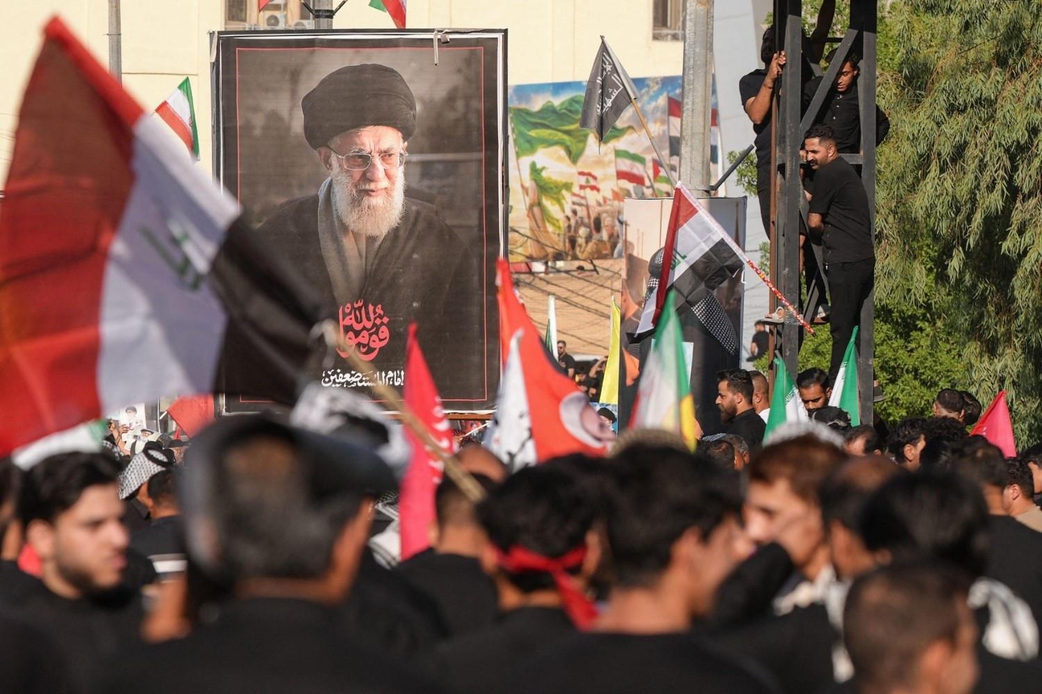 Iraq's holy cities host funeral processions for Khamenei