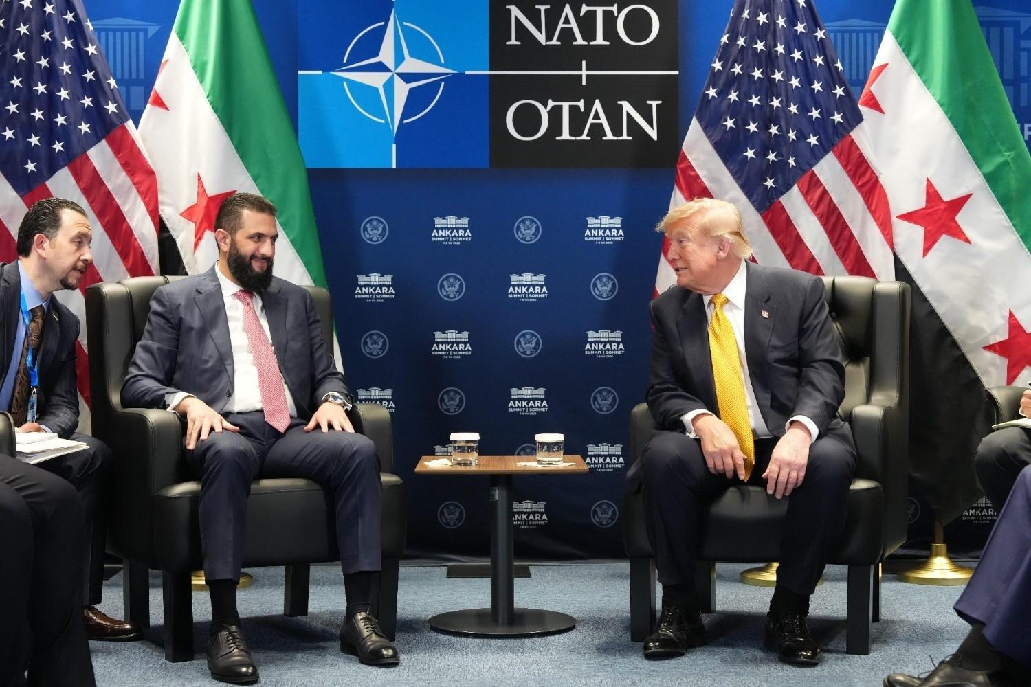 Trump praises Syrian president, signals terror-list removal