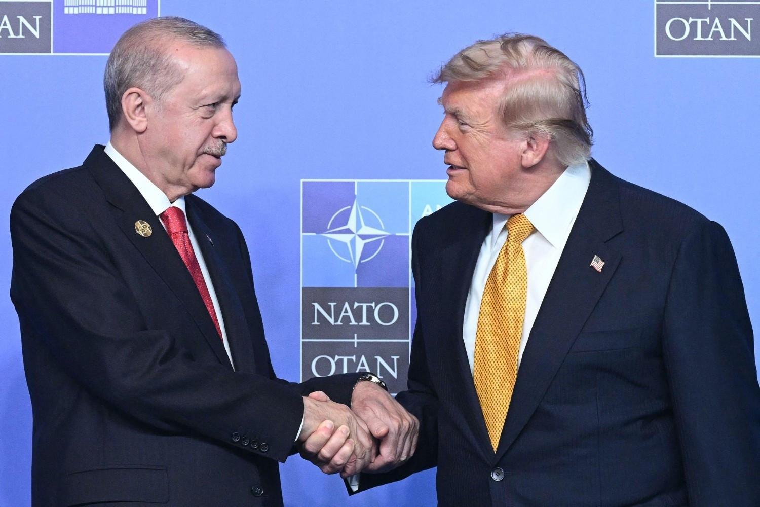 Trump praises Erdoğan, calls NATO summit successful
