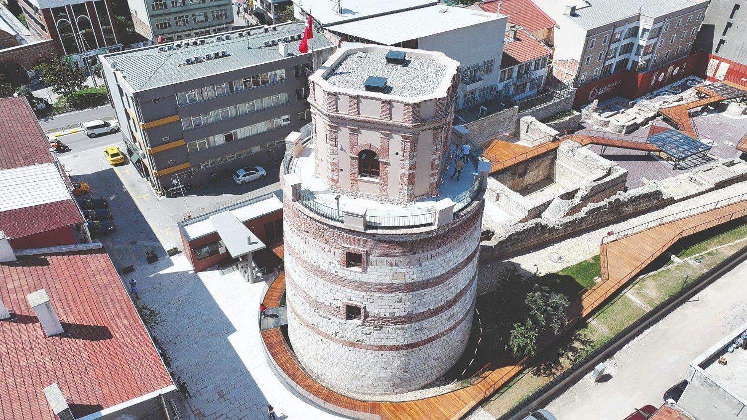 Restored Macedonian Tower reopens to visitors