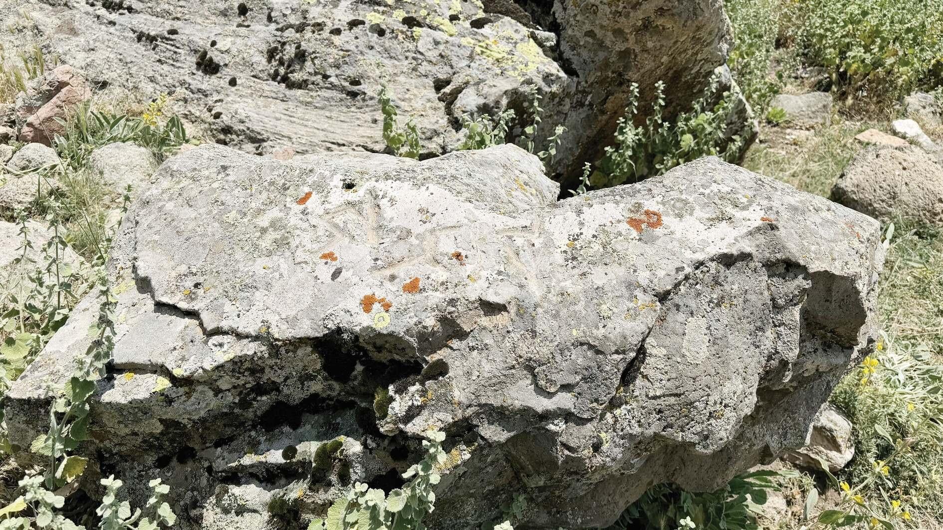 Runic inscription found at Binbir Church site