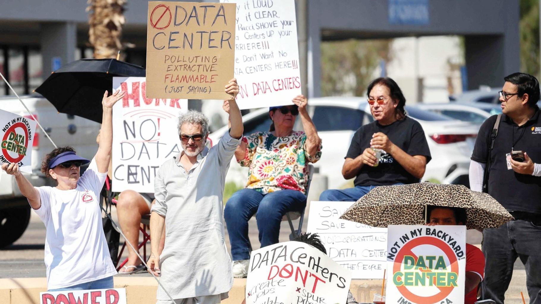 Data center battles marking politics worldwide