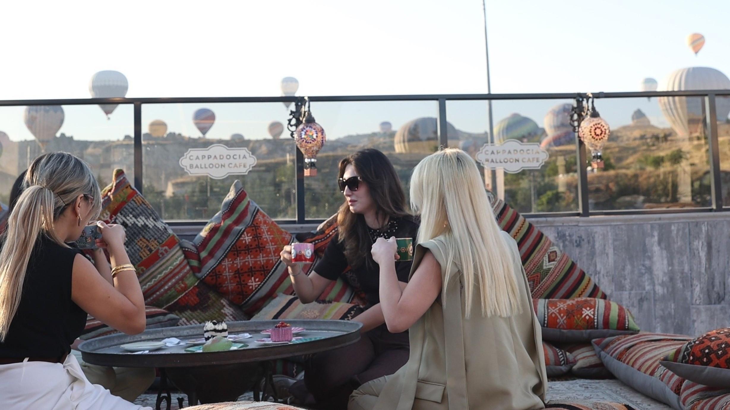 Balloon-filled Cappadocia skies turn breakfast into tourism attraction