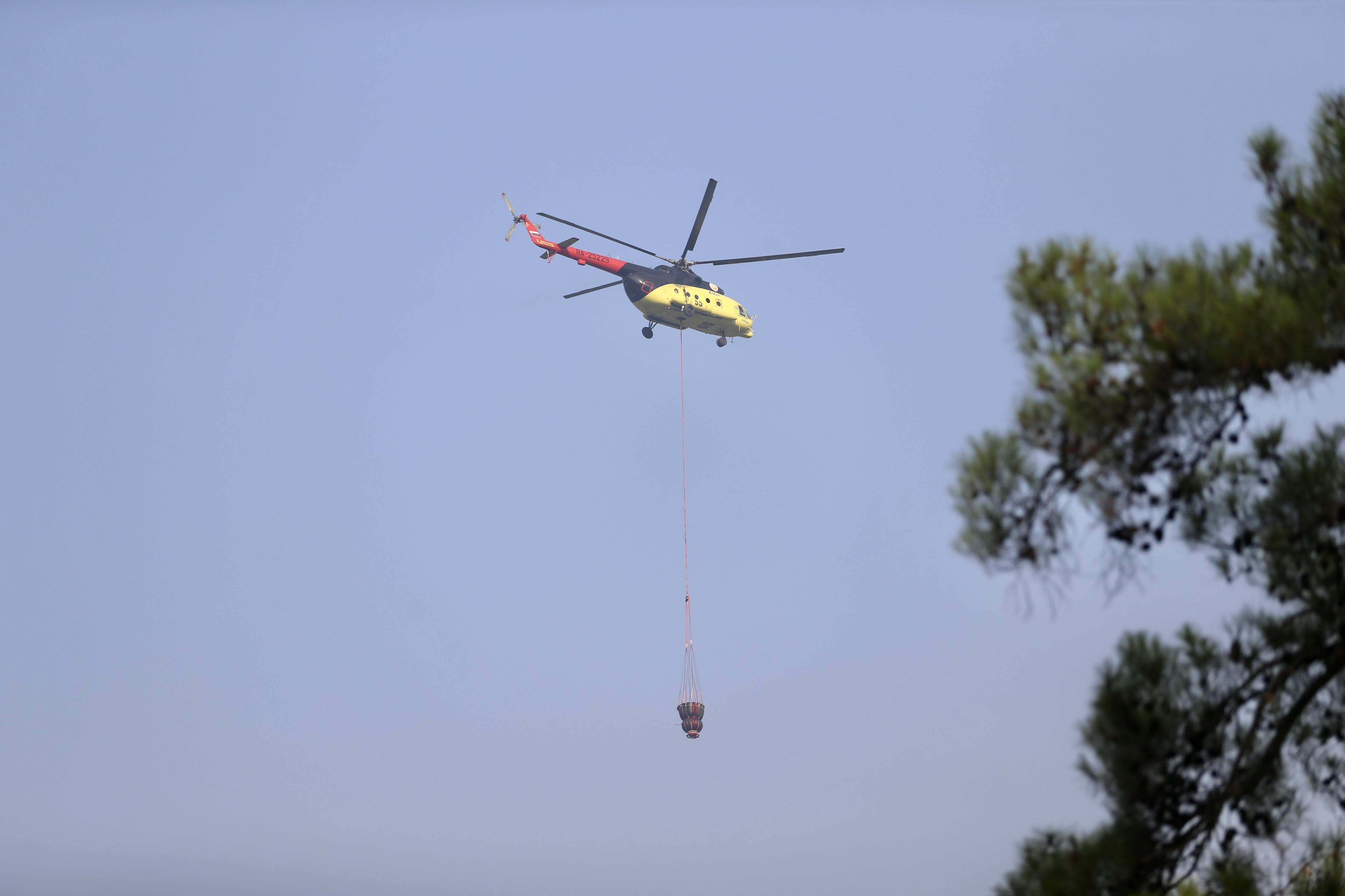 Crews partially contain Fethiye forest fire