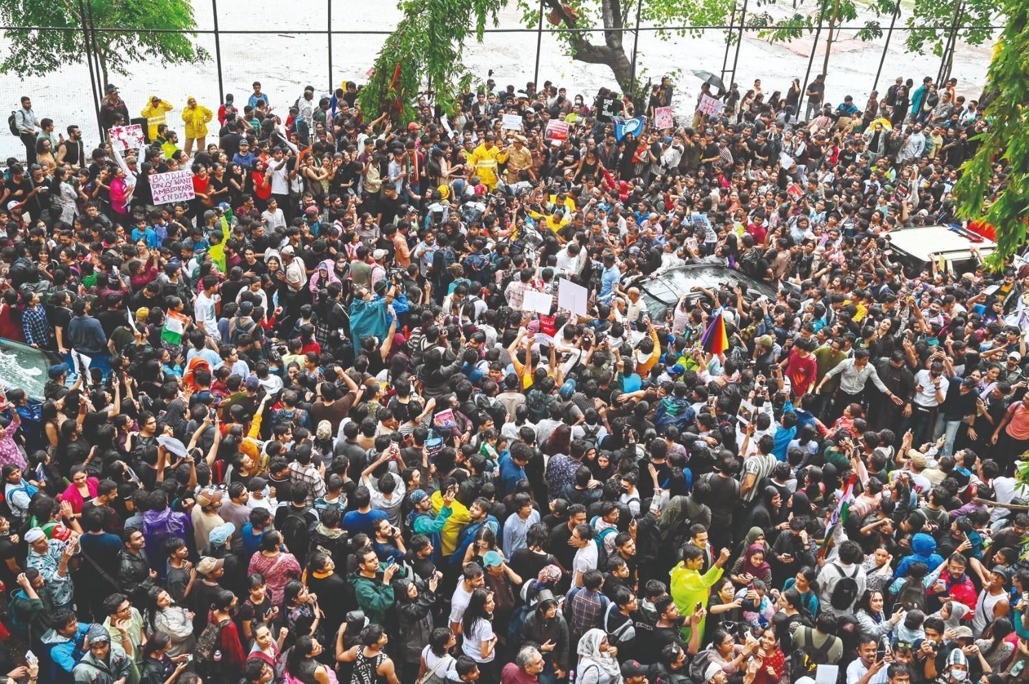Modi vows crackdown on exam fraud fuelling protests in India