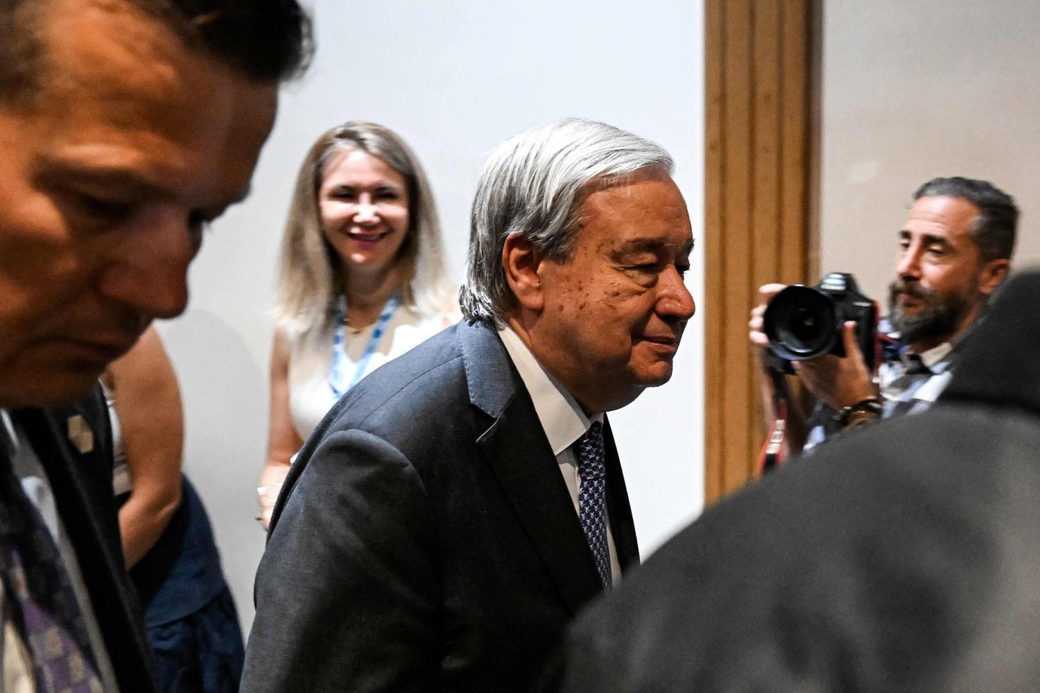 Ankara reiterates two-state solution ahead of UN chief’s visit